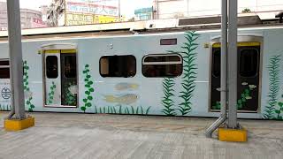 EMU800 2193次 區間 (里山動物彩繪列車) 中壢出站
