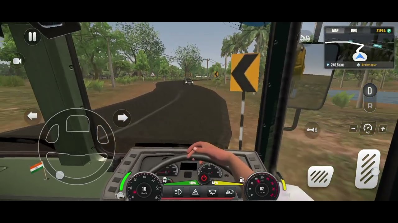 Drive A truck indian style 