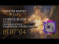 6★ Gravios Blockade | Charge Blade Solo (Break the Record) | 01'07''04 - MHWilds (PC)