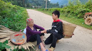 Orphan Boy  The old woman was kicked out of the house by her daughterinlaw, the boy let her stay