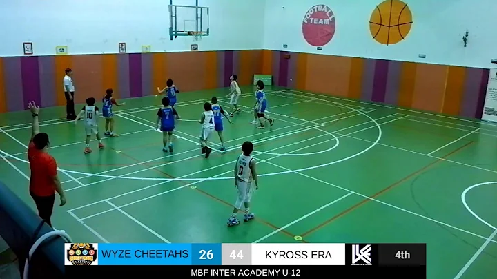 WYZE CHEETAHS VS KYROSS ERA ACADEMY U-12 MBF INTER ACADEMY