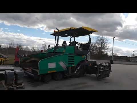 Rozściełacz Asfaltu Vögele SUPER 1803-2 r. 2010, za 248000 PLN