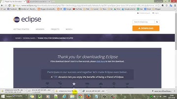 สอนติดตั้งโปรแกรมเพื่อใช้งาน Java บน Eclipse
