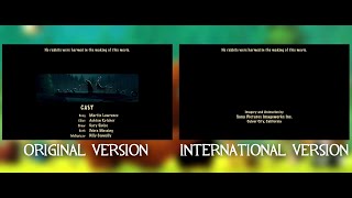 Open Season 2006 Original Vs International Version Comparison - End Credits