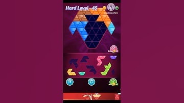 Block triangle puzzle level 45