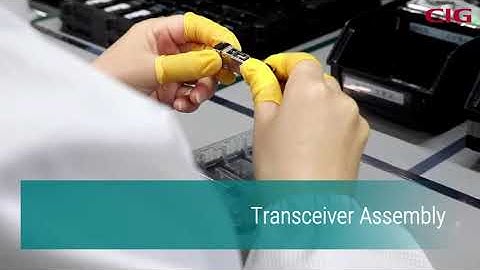 Optical Transceivers Production Line - Cambridge Industries Group (CIG)