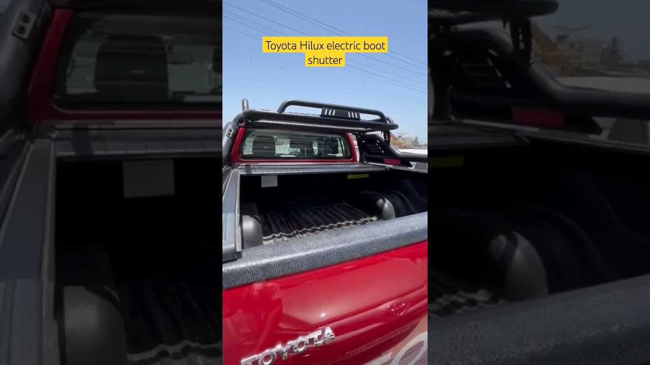 Hilux 2024 boot cover