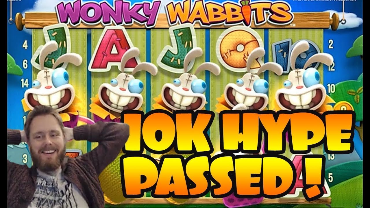€10k RECORD-BREAKER, HUGE BETS Wonky Wabbit MONSTERWINS!!