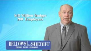 Sheriff Dave Bellows on Experience