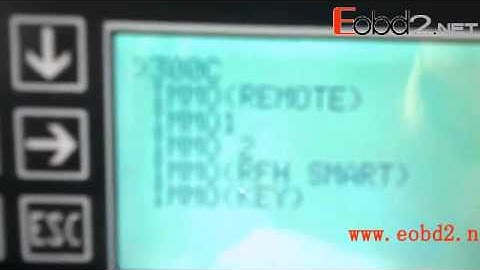 How to Program Chrysler key by using SKP-100 key programmer