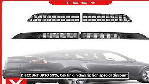 For Tesla Model Y Car Lower Bumper Anti Insect Net Anti Dust Proof Inner Vent Grille Cover