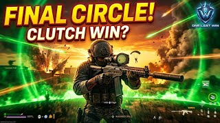 🔥 Final Circle Clutch: The Road to Victory | Intense Warzone Solo Gameplay (4K)