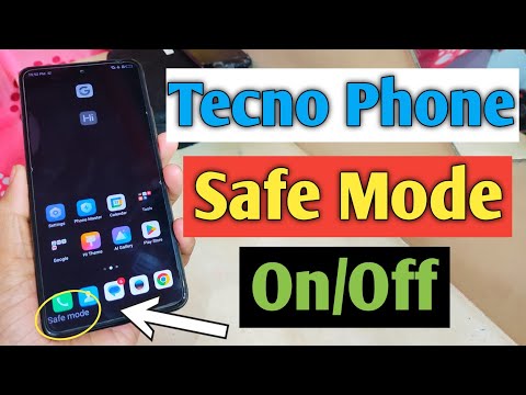 Tecno Safe Mode | Tecno Safe Mode Enable | Tecno Safe Mode Off | Tecno Safe Mode Remove 2023