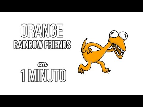 ORANGE - RAINBOW FRIENDS (Desenhando com Thiago) 