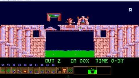 Revenge of the Lemmings [Bonus15]: Blocked Bridge