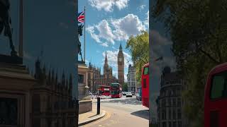 London scene in Parliament Square