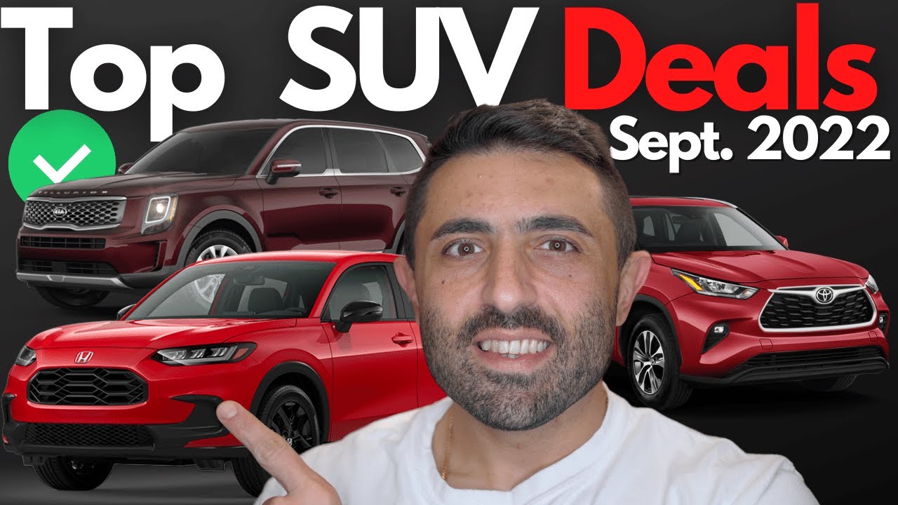 These are the Best SUV LEASE Deals RIGHT NOW September 2022 YouTube
