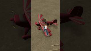 GTA Sa Plane Stunt #gtasanandreas #gtasa #shorts