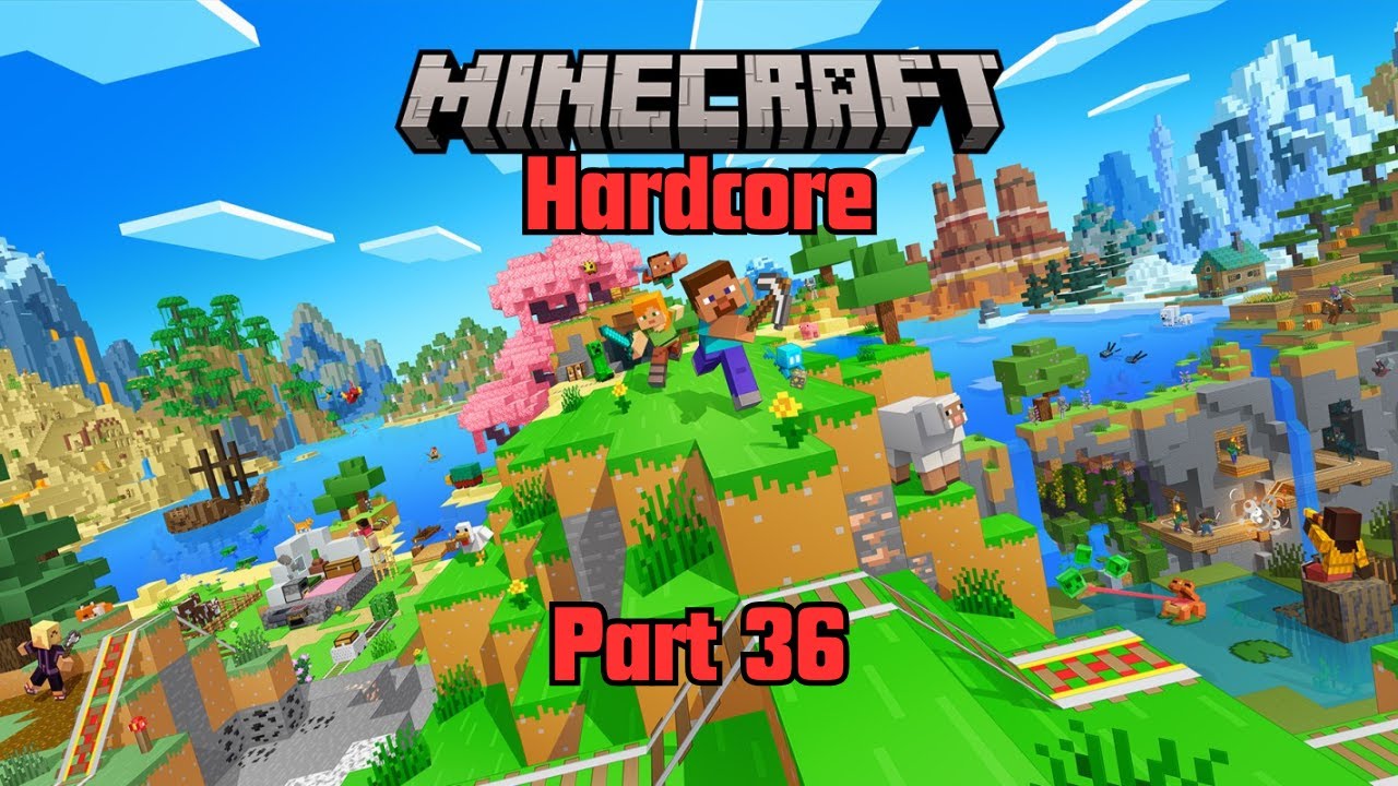 Minecraft - Hardcore Survival - No Commentary - Part 36 - YouTube