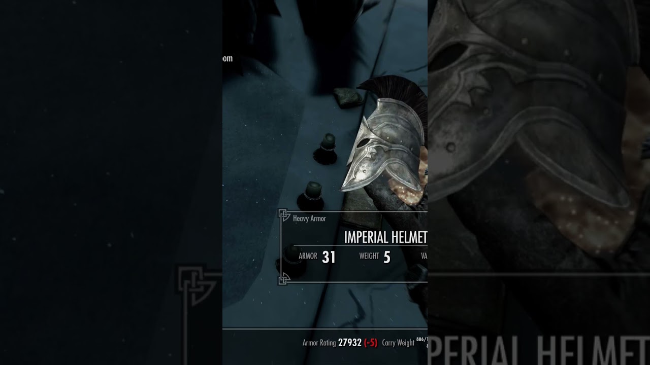 Skyrim Unique Imperial Helmet