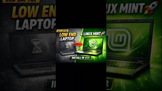 Low End Laptop Me Linux Mint Install 😱 Old PC Became Super Fast! 🚀