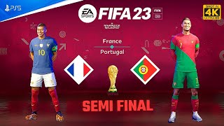 FIFA23 - FRANCE vs PORTUGAL | PENALTY SHOOTOUT FIFA WORLD CUP FINAL |{4K 60FPS}