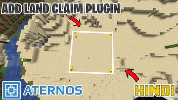 How to add land claim plugin in aternos server Tlauncher