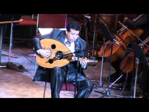 موسيقى ياظالمنى عزف صولو العود للفنان الكبير الاستاذ سيد منصور الاوبرا المصرية 29 11 2012