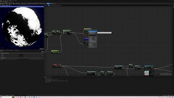 Unreal Engine 5 - Space game - Working on procedural planet textures