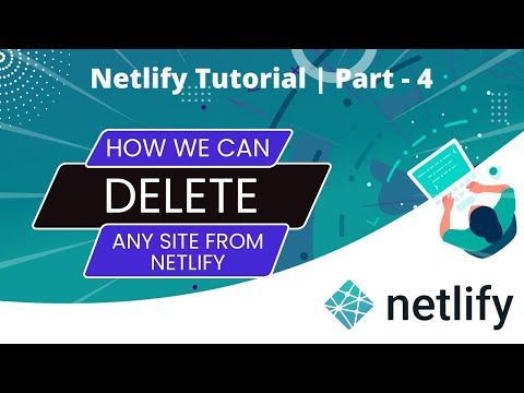 How to deleted any deploy site from Netlify || Netlify Tutorial part-4