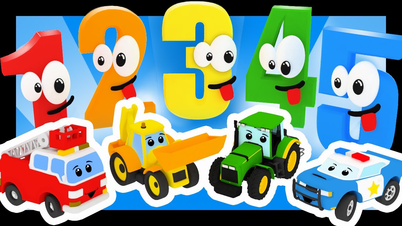 ¡Aprendemos los números con Titounis! | canciones en 3D para niños