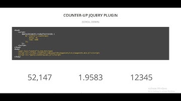 COUNTER-UP JQUERY PLUGIN