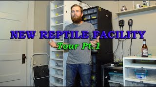 NEW REPTILE ROOM! Tour: Part 1 - Mostly Snakes!