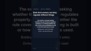 Building Code Vs Zoning Ordinanceshortsrealestateexam realestateexdanrep zoning propertylaw