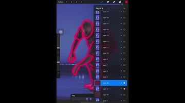 Easy Rotoscope for your video ! #shorts #procreate