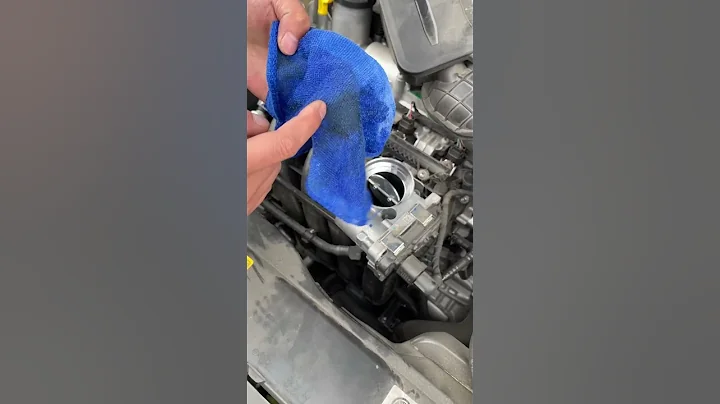 One of the solutions to the high idle speed and high fuel consumption of the car#car #driving #tips