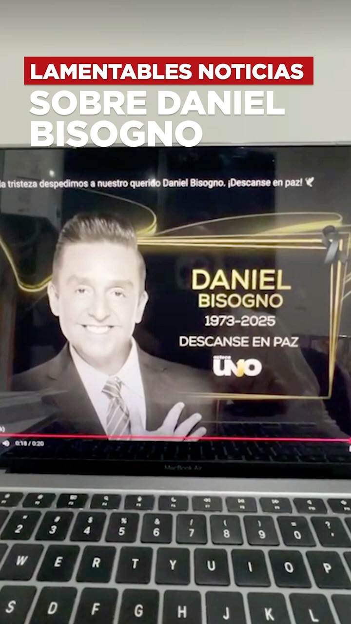 Lamentables noticias sobre Daniel Bisogno @ingridmontejano