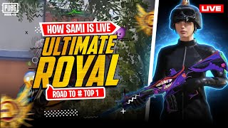 RANK #4 DONE IN ULTIMATE ROYALE| Pubg Mobile | HOW SAMI