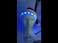 GFLAI Remote Controlled Light Up Santa Hats for Christmas Party Events