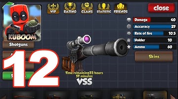 KUBOOM - Gameplay Walkthrough Part 12 - VSS Review Gun (Android Games)