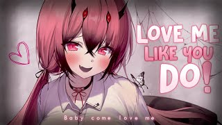 Nightcore ↬ Love Me Like You Do [NV | sped up]