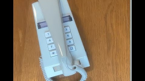 British Telecommunications Telephone 786 Dual-Tone Multi-Frequency signalling push-button Trimphone