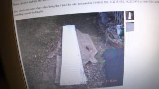 Free 4" Vinyl Siding Found On craigslist