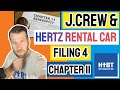 A TALE OF TWO CITIES J.Crew and Hertz Rental Car filing for Chapter 11