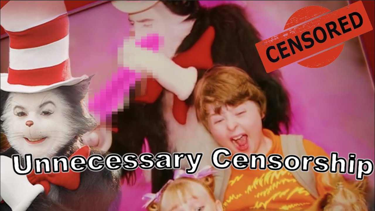 The Cat in the Hat Unnecessary Censorship YouTube