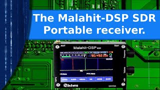 Ham Radio  The Malahit DSP portable SDR receiver.