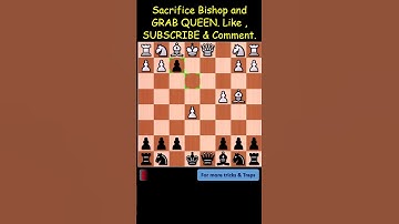 Opening chess TRICKS to 🔥🔥 grab opponent 👑QUEEN | Chess Trick & Trap | #viral #short #shorts #chess