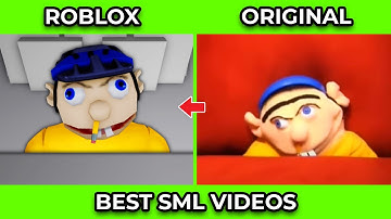 SML Movie vs SML ROBLOX: 1+ HOURS OF BEST SML VIDEOS ! Side by Side #25