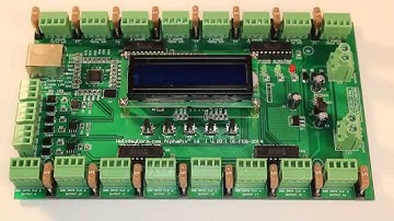 AlphaPix™ 16 - E1.31 & ArtNet to SPI Pixel Controller w/LCD Display - 16 SPI + 3 RS485 Outputs