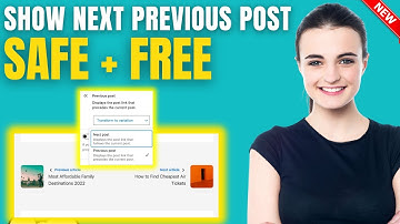 How to Show Next Previous Post in WordPress 2025